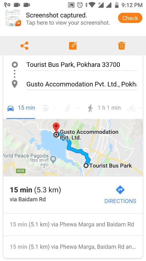 Gusto Accommodation Ποκάρα Εξωτερικό φωτογραφία